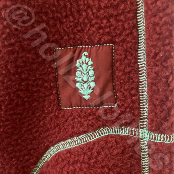 Free People NWOT Hit the Slopes Cargo Pants Oxblood XS - Picture 7 of 9